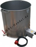 Brühkessel / Kochkessel aus Edelstahl 100 l, 6 KW, 400 V