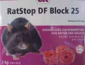 K299563 Mäuse- und Rattenköder RatStop DF Block 25, 3 kg